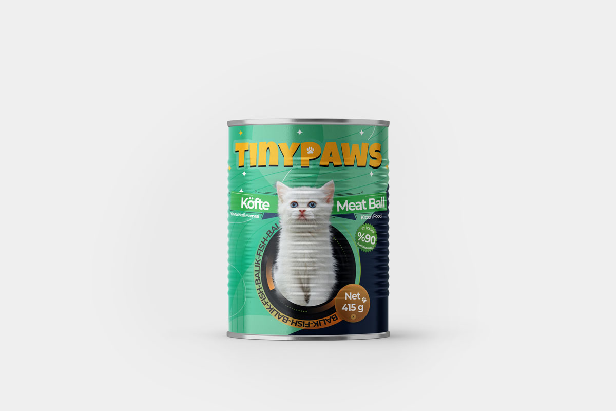 Tınypaws Yavru Yaş Kedi Maması Feedvit Kimya Teknolojileri